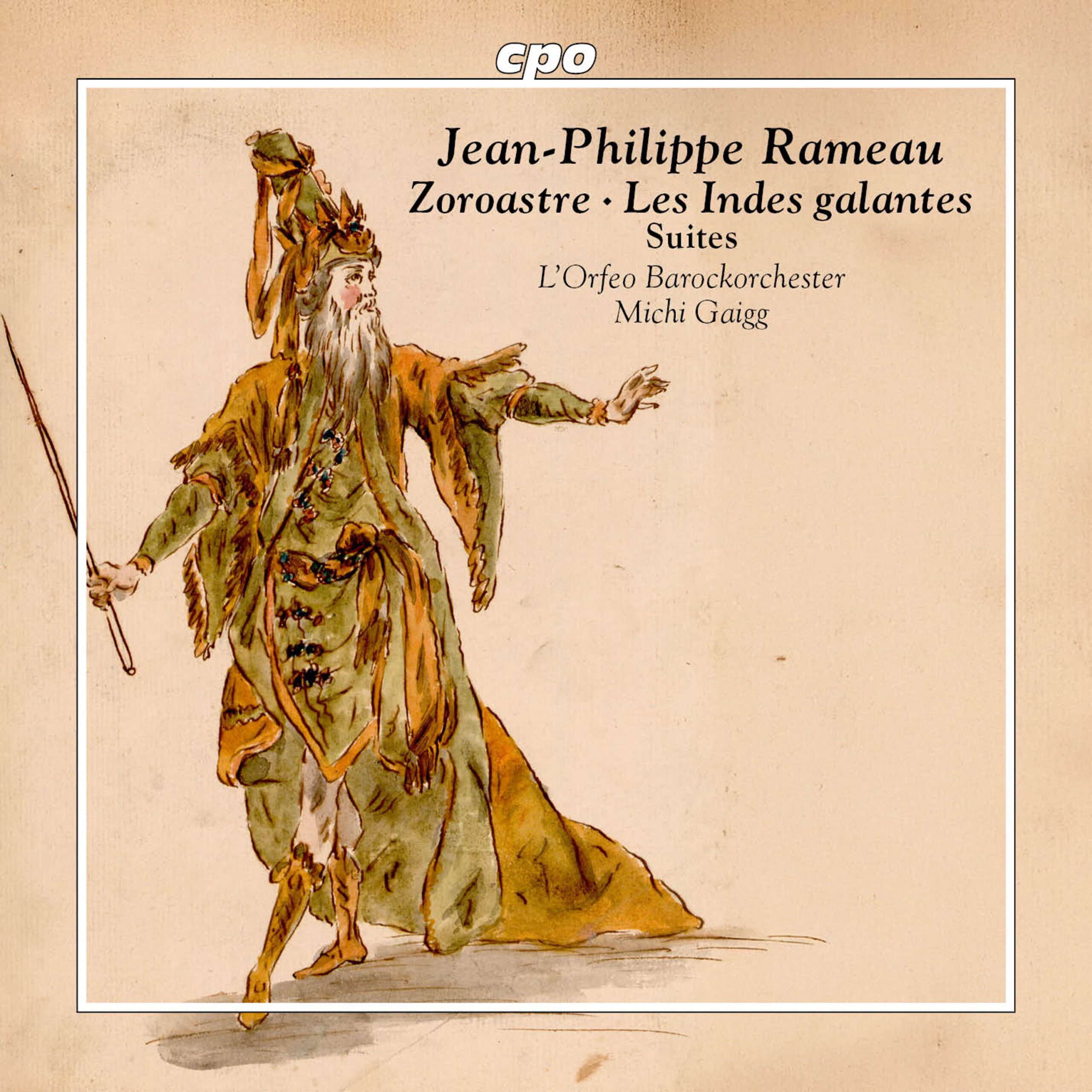 Jean Philippe Rameau: Zoroastre-Suite CD Cover Jean Philippe Rameau: Zoroastre-Suite